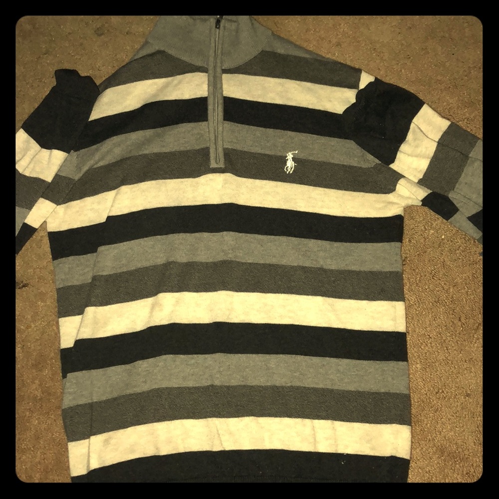Polo turtleneck sweater